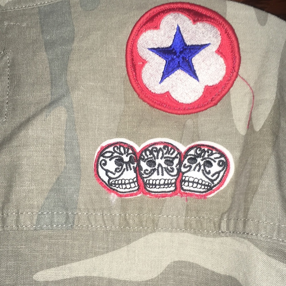 Rails Agnes Patch Jacket Camo With Patches Size Xs - image 8